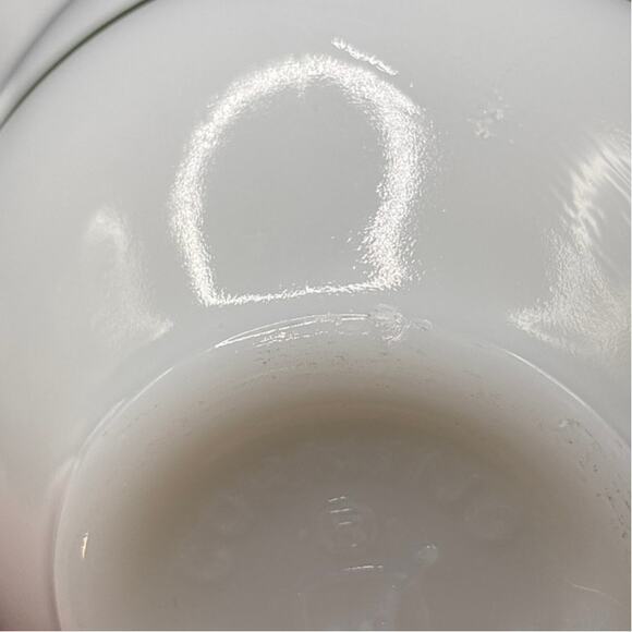 Vintage Corning/Pyrex Coffee Cups Green Rings Restaurant Ware 1970s Set of 4 - Picture 7 of 8